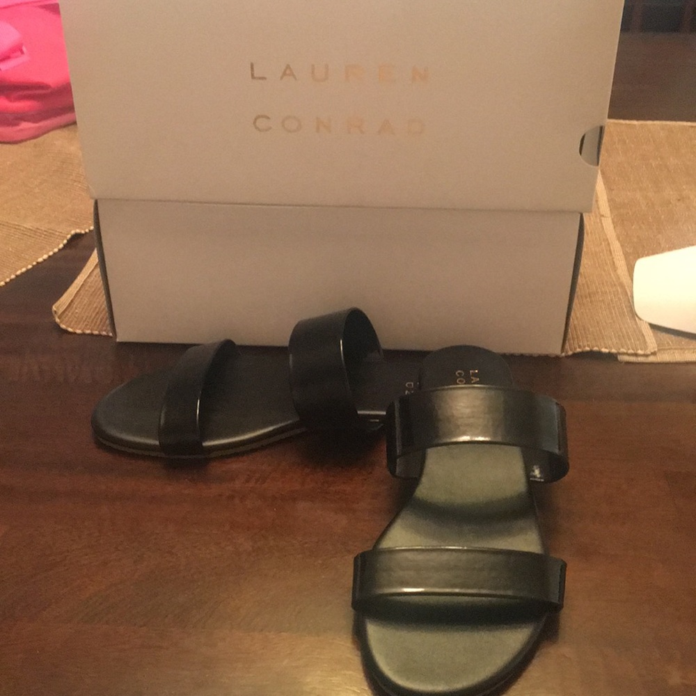 Black sandals